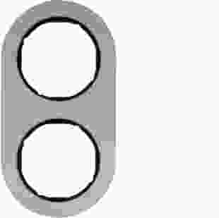 Купити Рамка 2Х алюміній/чорний, R.Classic 3 414,80 грн