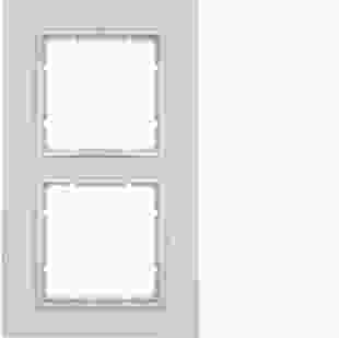 Купити Рамка 2Х пластикова кольору алюміній B.7 965,10 грн