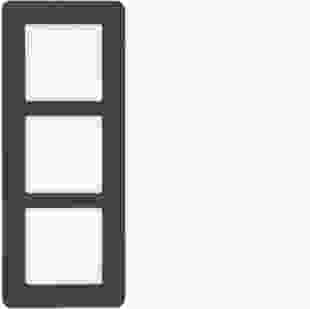 Купити Рамка 3Х пластикова антрацит, Q.7 1 718,10 грн