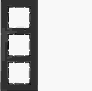Купити Рамка 3Х пластикова кольору антрацит B.7 1 296,90 грн