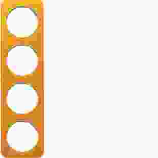 Купити Рамка 4Х оранжевий прозорий/пол.білизна, акрил, R.1 4 763,30 грн