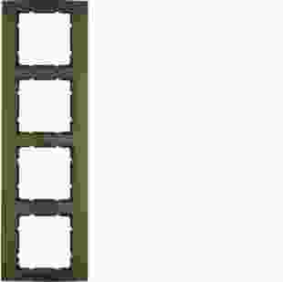 Купити Рамка 4Х коричнева/антрацит B.3 3 248,20 грн