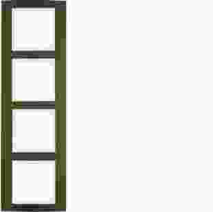 Купити Рамка 4Х коричнева/пол.білизна B.3 3 248,20 грн