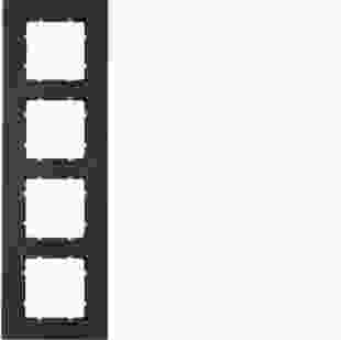 Купити Рамка 4Х пластикова кольору антрацит B.7 1 893,40 грн