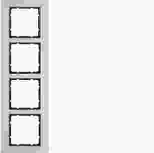 Купити Рамка 4Х алюміній/антрацит B.7 6 662,00 грн