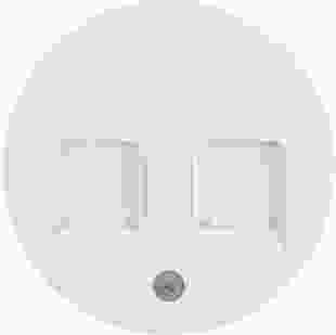 Купити Накладка для суппортів під два модулі RJ12/RJ45, пол.білизна, R.x 737,50 грн