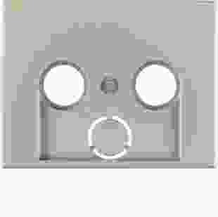 Купить Накладка для анетенной розетки 2/3 отверстия, нержавеющая сталь, K.5 (Арт. 12017014) 432,20 грн