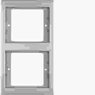 Купити Рамка 2Х нержавіюча сталь, вертикальна, K.5 883,00 грн