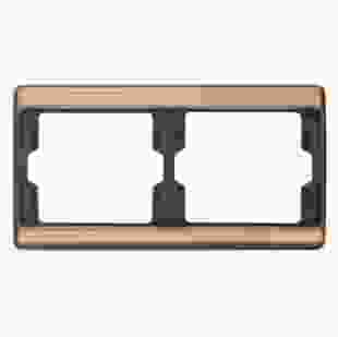 Купити Рамка 2Х горизонтальна, мідь, ARSYS COPPER MED 526,50 грн