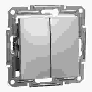 Купити Вимикач 2-клавішний, самозажимний контакт, бронза, Asfora 190,70 грн