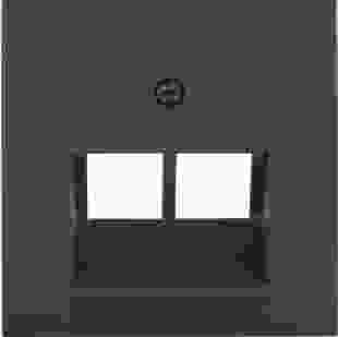 Купити Накладка для розетки UAE/E-DAT, антрацит S.1 249,90 грн