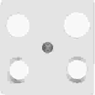 Купити Накладка для ТВ-розетки 4 отвори, пол.білизна-matt S.1 174,40 грн