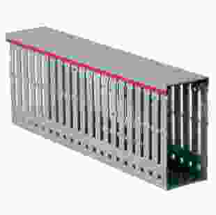 Купити Короб перфорований, RL12 80x 80, крок 20мм, перфор. 8мм, довж. 2м, сірий 204,90 грн