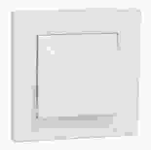 Купити Перемикач 1-клавішний хрестовий, білий, Asfora 215,40 грн