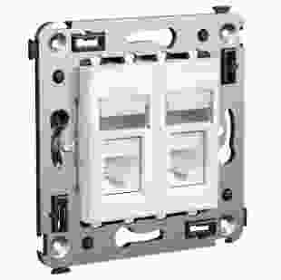 Купить Компьютерная розетка RJ-45, категория 5е экранированная, для монтажа в стену "белая туча" (Арт. 4400364-DKC) 708,90 грн