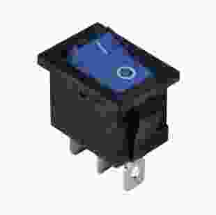 Купити KCD1-2-101N BL/B 220V Перемикач, 1 клавіша, (синій) з підсвічуванням TNSy 12,50 грн