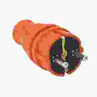 Купити Вилка каучукова пряма KEF-O 2Р+РЕ 16А IP44 помаранчева Bylion , TAKEL 55,40 грн