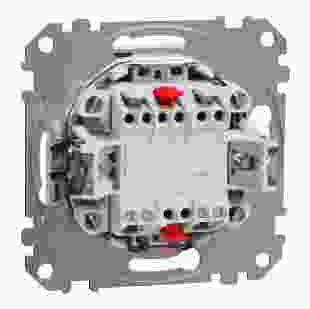 Купити Вимикач кнопковий 2-клавішний 10A, бежевий, Sedna Design & Elements 331,20 грн