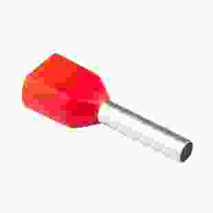 Купити Наконечник трубчатий з ізоляцією для двох проводів 2х1/10 (500шт), TAKEL 593,10 грн