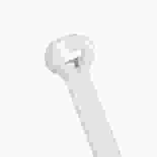 Купити Стяжка кабельна (хомут) з металевим фіксатором 5х300 (4,8х300мм) біла (100шт), TAKEL 233,10 грн