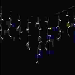 Купити Гірлянда вулична STARLIGHT бахрома теплий/білий Flash 75LED IP44 прозорий 2x0,7м 789,00 грн