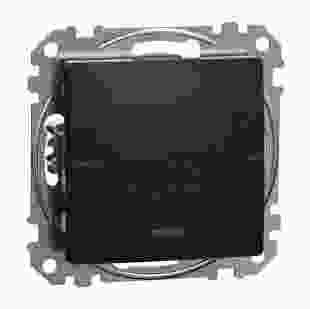 Купити Вимикач 1-клавішний з синьою LED підсвіткою 10 АХ, венге Sedna Elements 984,70 грн