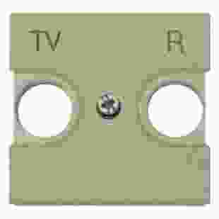 Купити N2250.8 CV Центр. плата до розетки TV/R (2отв.) Zenit 2мод. шамп. 198,30 грн