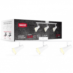 Купити Світильник світлодіодний MSL-02C MAXUS 12W 4100K білий 1 150,00 грн