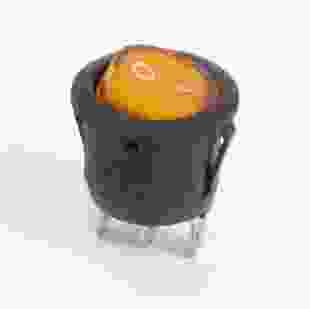 Купити Перемикач клавішний КП-20 220В, жовтий, TAKEL 10,30 грн