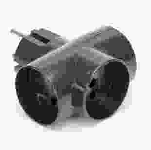 Купити Розгалужувач потрійний з з/к 305 16A, чорний, TAKEL 31,60 грн