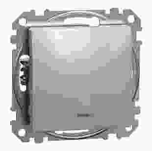 Купити Вимикач 1-клавішний з підсвіткою, алюміній Sedna Design 612,00 грн