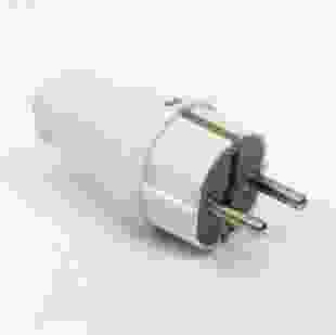 Купити Вилка пряма з з/к FDW 16A, білий, TAKEL 19,90 грн