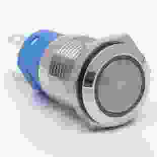 Купити Кнопка металева КНМ-16-FJ-E 24V 1NO1NC, зелений, TAKEL 133,20 грн