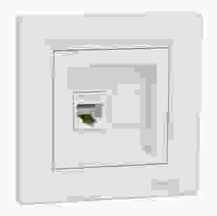 Купити Розетка комп'ютерна RJ45 кат.5е UTP, крем, Asfora 292,20 грн