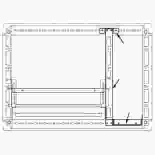 Купити Комплект кабельного відсіку для шаф DAE/CQE, 2000x800мм 12 864,00 грн