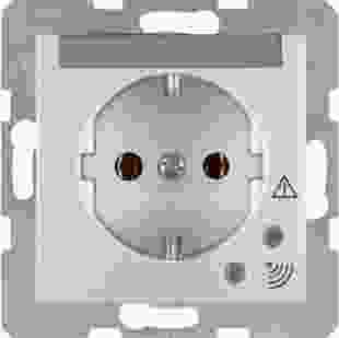 Купити Розетка з з/к з зах.від перенапр. з полем д/надпису, алюміній, 16А/250В S.1 7 772,40 грн