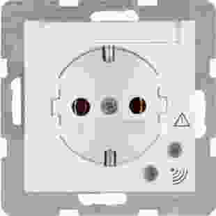 Купити Розетка з з/к з зах.від перенапр. з полем д/надпису, пол.білизна, 16А/250В S.1 7 772,40 грн