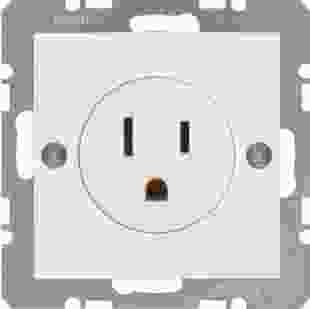 Купити Розетка без з/к Євро-американськак, пол.білизна-matt, 16А/250В S.1 1 851,70 грн