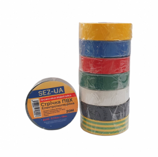 Купити SEZ 19/20-Ж/З TI-ізол.стрічка (20м.10шт/уп) 46,00 грн