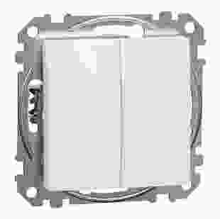 Купити Вимикач кнопковий 2-клавішний 10A, білий Sedna Design & Elements 317,40 грн