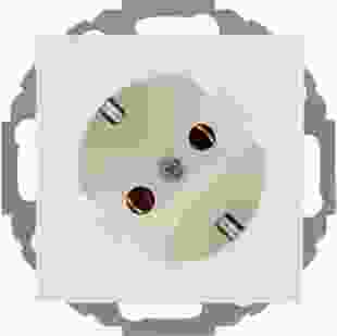 Купити Розетка з з/к з нахилом на 45град., біла, 16А/250В S.1 255,30 грн