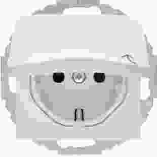 Купити Розетка з з/к, кришка, зах.контактів, пол.білизна-matt, 16А/250В S.1 565,00 грн