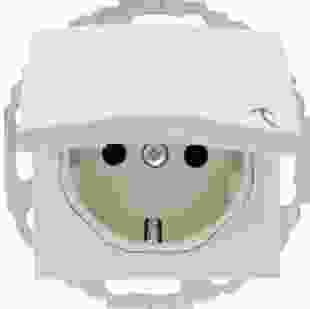 Купити Розетка з з/к, кришка, зах.контактів, біла, 16А/250В S.1 565,00 грн