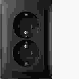 Купити Розетка з з/к 2X цільна, антрацит 16А/250В S.1 761,00 грн