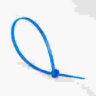 Купити Стяжка кабельна (хомут) синя 4х200 (3,6х200мм) (100шт), TAKEL 50,80 грн