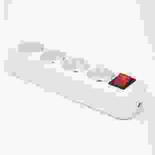 Купити Колодка подовжувача з кнопкою 4 гнізда із з/к, TAKEL 93,60 грн