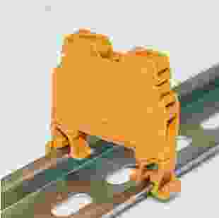 Купити Клема прохідна гвинтова CT 10 мм.кв., жовтий, TAKEL 15,00 грн