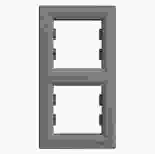 Купити Рамка 2-м, вертикальна, сталь, Asfora 170,70 грн