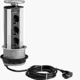 Купити Розеточний модуль для монтажу в стіл: 3 розетки з з/к з кабелем 3м 7 292,40 грн