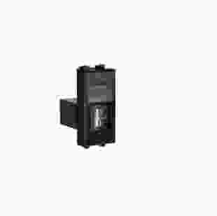 Купити USB 2.0 розетка (модуль Hiperline), "Чорний квадрат", 1 модуль 337,50 грн